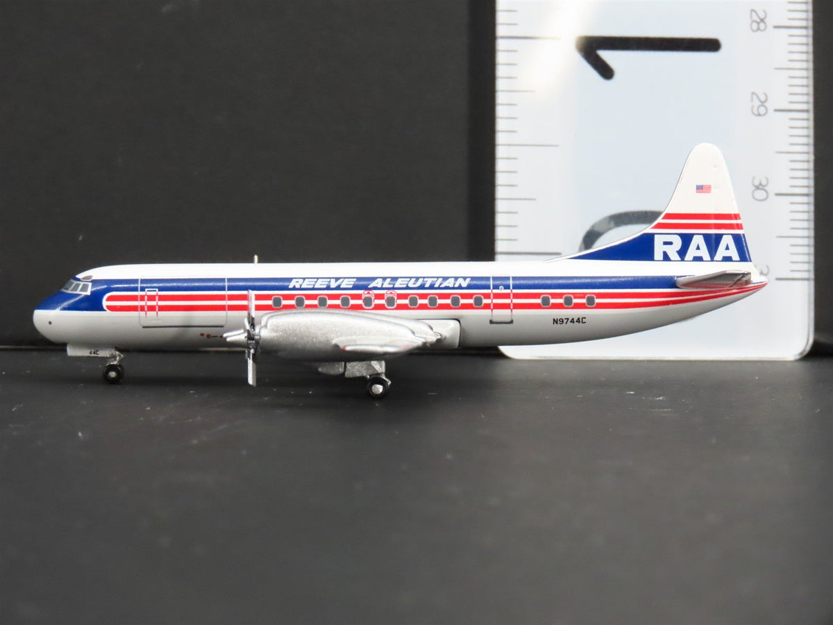 1:400 Aero Classics Die-Cast RAA Reeve Aleutian Lockheed L-188 Electra Aircraft