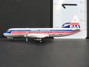 1:400 Aero Classics Die-Cast RAA Reeve Aleutian Lockheed L-188 Electra Aircraft
