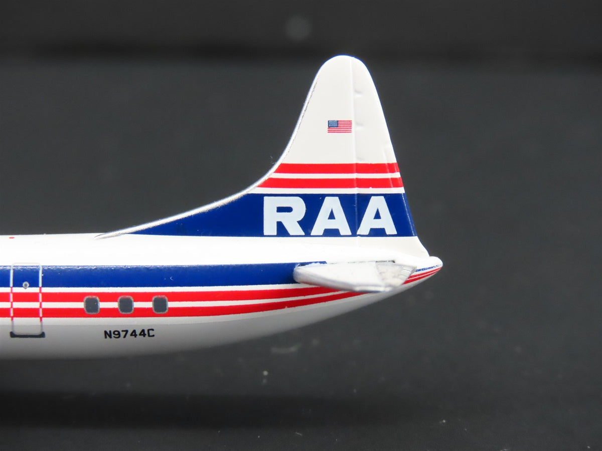 1:400 Aero Classics Die-Cast RAA Reeve Aleutian Lockheed L-188 Electra Aircraft