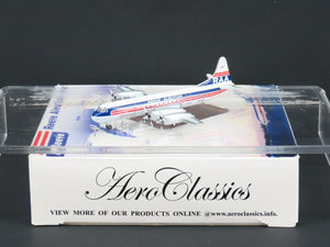 1:400 Aero Classics Die-Cast RAA Reeve Aleutian Lockheed L-188 Electra Aircraft