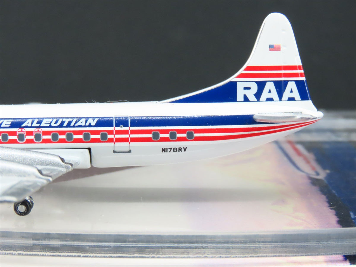 1:400 Aero Classics Die-Cast RAA Reeve Aleutian Lockheed L-188 Electra Aircraft