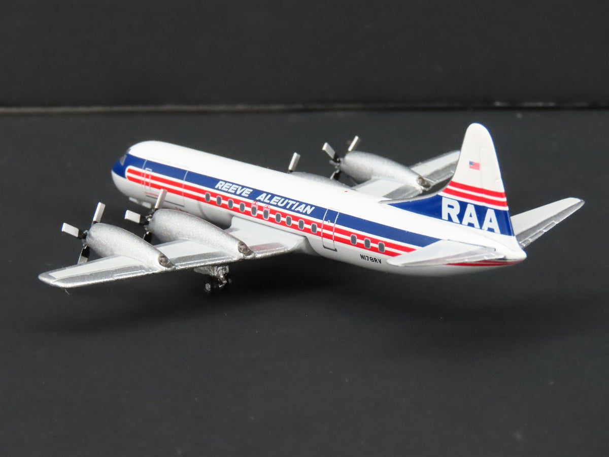 1:400 Aero Classics Die-Cast RAA Reeve Aleutian Lockheed L-188 Electra Aircraft