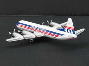 1:400 Aero Classics Die-Cast RAA Reeve Aleutian Lockheed L-188 Electra Aircraft