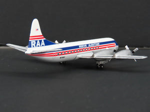 1:400 Aero Classics Die-Cast RAA Reeve Aleutian Lockheed L-188 Electra Aircraft