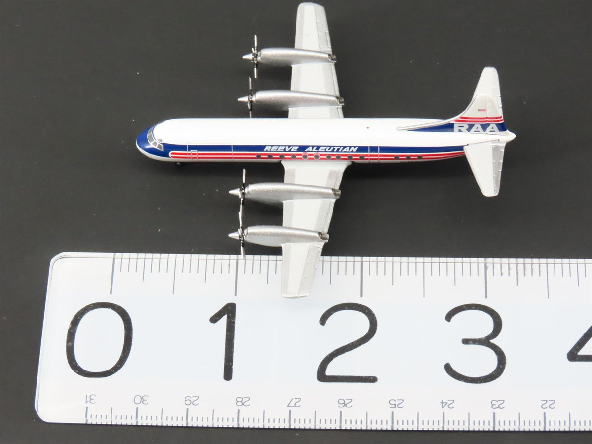 1:400 Aero Classics Die-Cast RAA Reeve Aleutian Lockheed L-188 Electra Aircraft