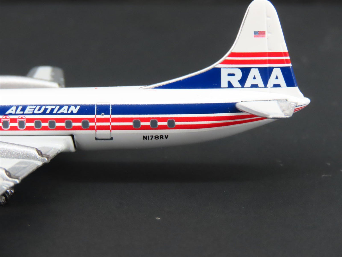 1:400 Aero Classics Die-Cast RAA Reeve Aleutian Lockheed L-188 Electra Aircraft