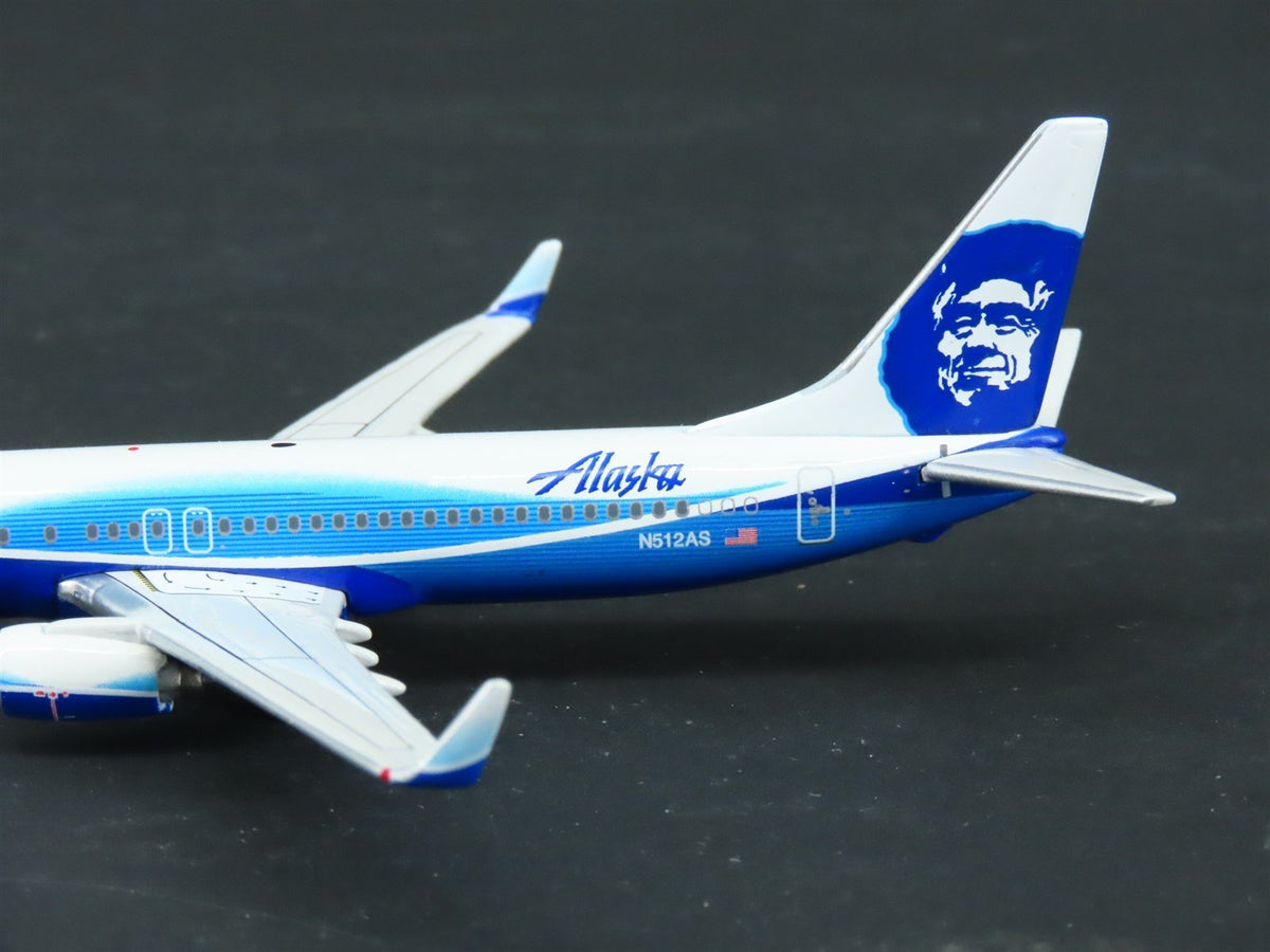 1:400 Gemini Jets GJASA893 Die-Cast Alaska Air Boeing 737-800 Airliner N512AS