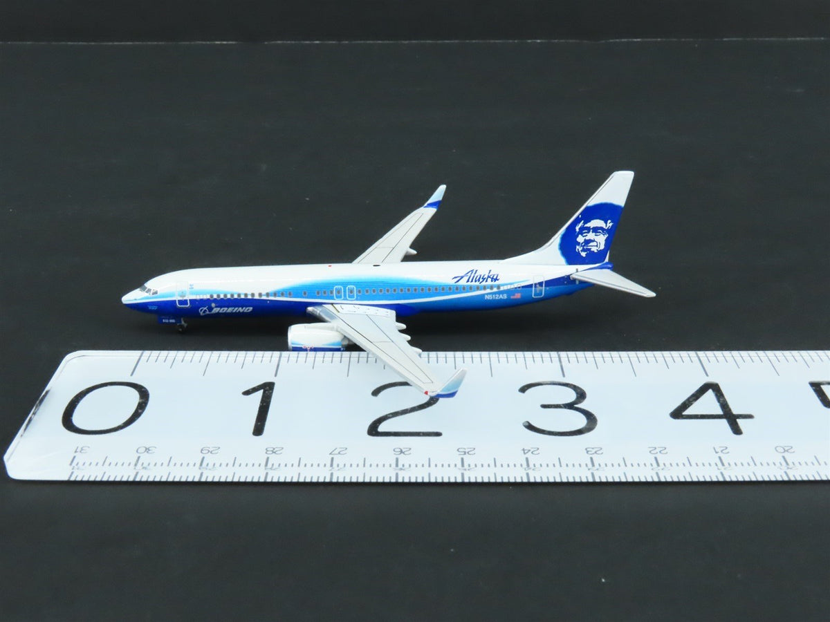 1:400 Gemini Jets GJASA893 Die-Cast Alaska Air Boeing 737-800 Airliner N512AS