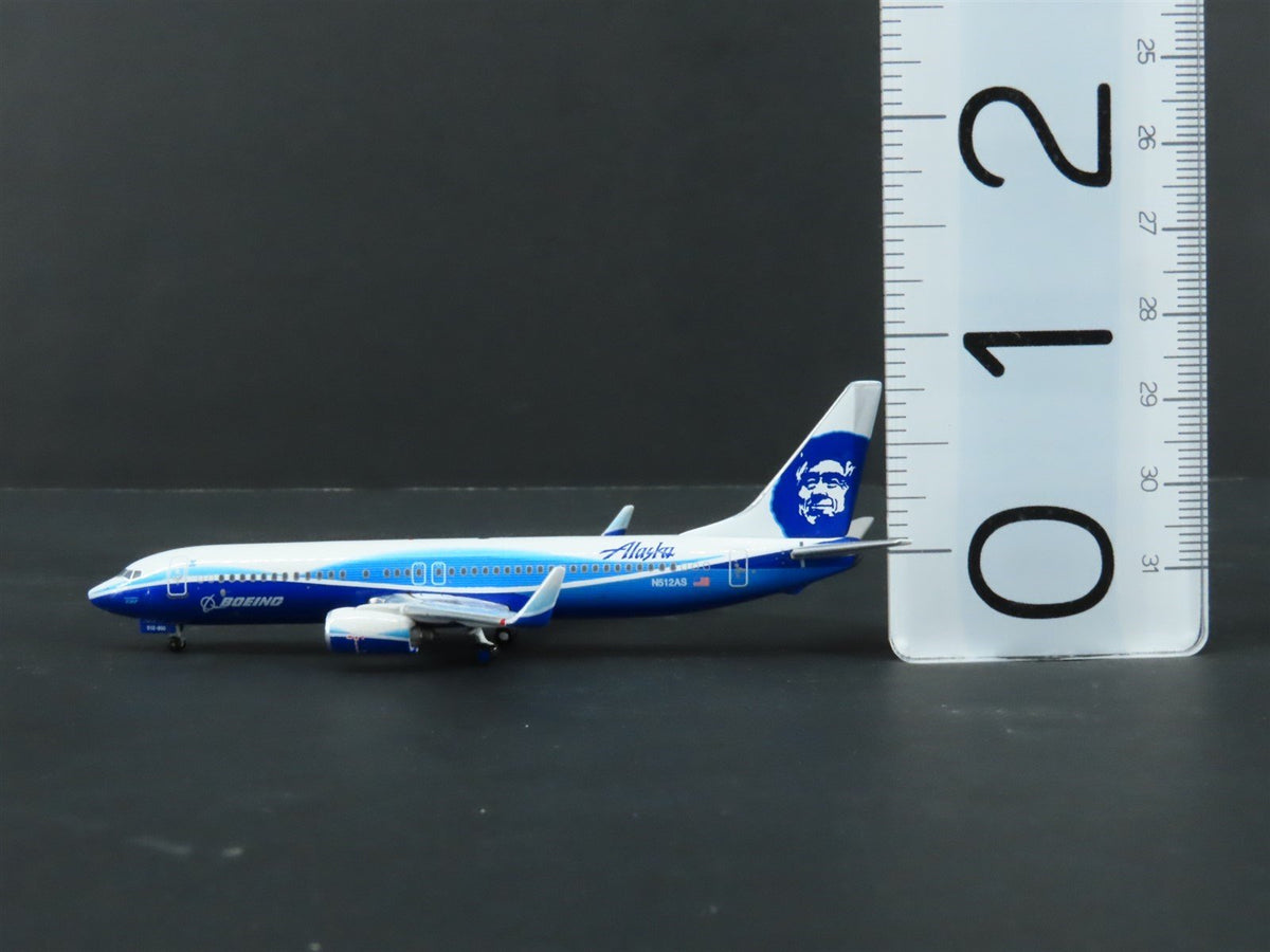 1:400 Gemini Jets GJASA893 Die-Cast Alaska Air Boeing 737-800 Airliner N512AS