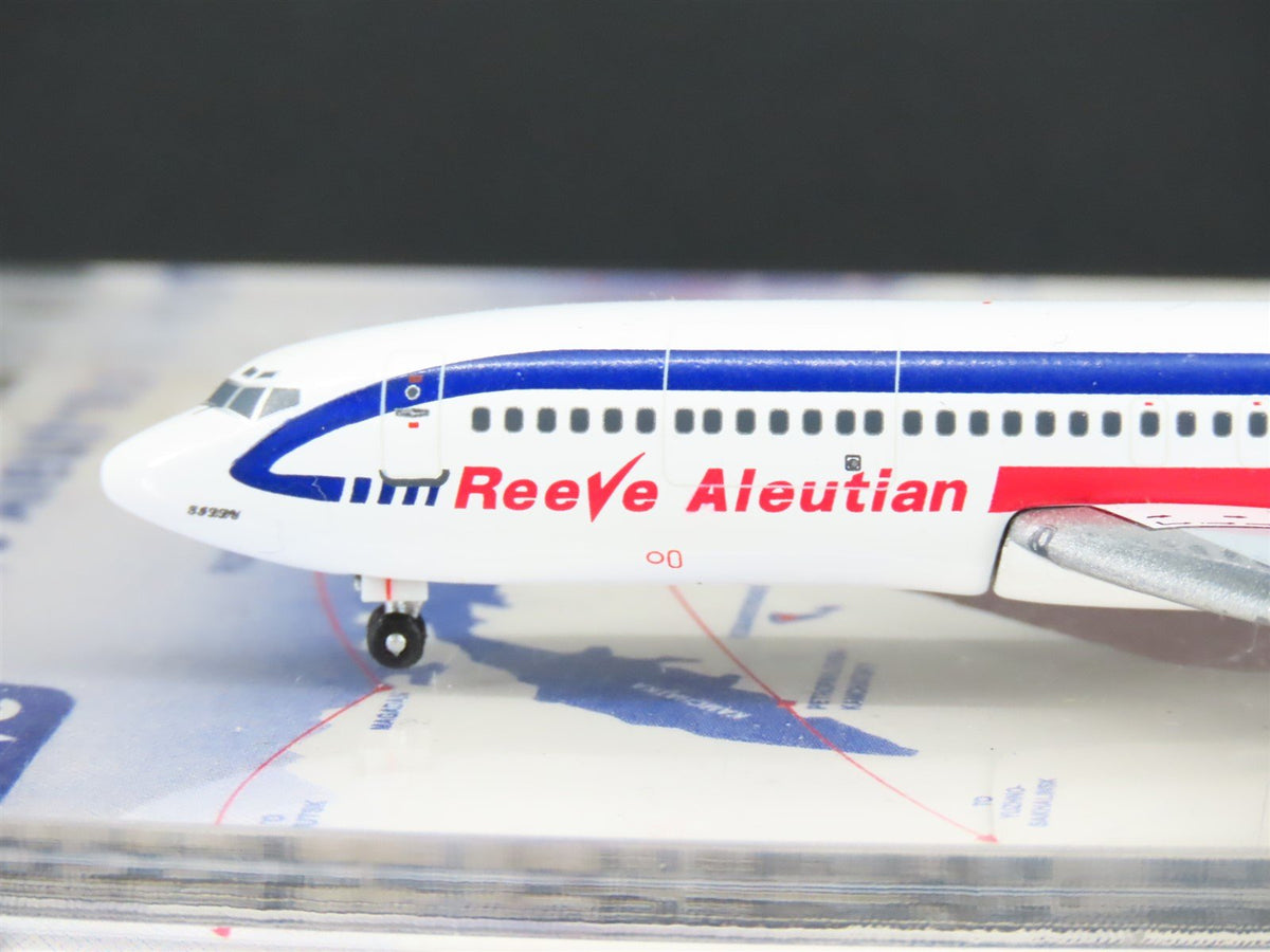 1:400 Aero Classics Die-Cast RAA Reeve Aleutian Boeing B-727-22C Aircraft N832RV