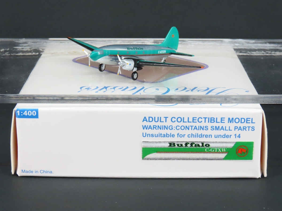 1:400 Aero Classics Die-Cast Buffalo Airways Curtiss C-46A-CU Aircraft C-GTXW