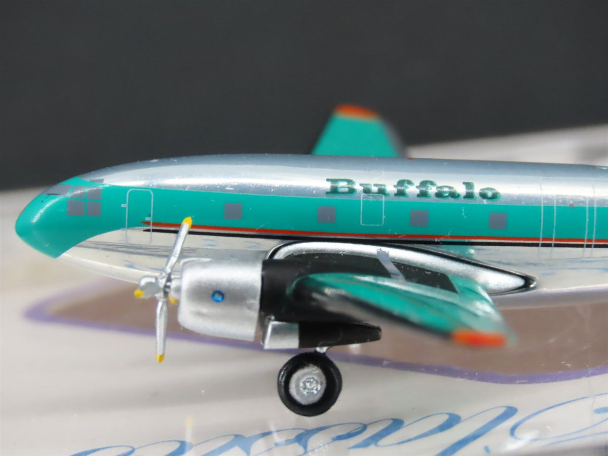 1:400 Aero Classics Die-Cast Buffalo Airways Curtiss C-46A-CU Aircraft C-GTXW