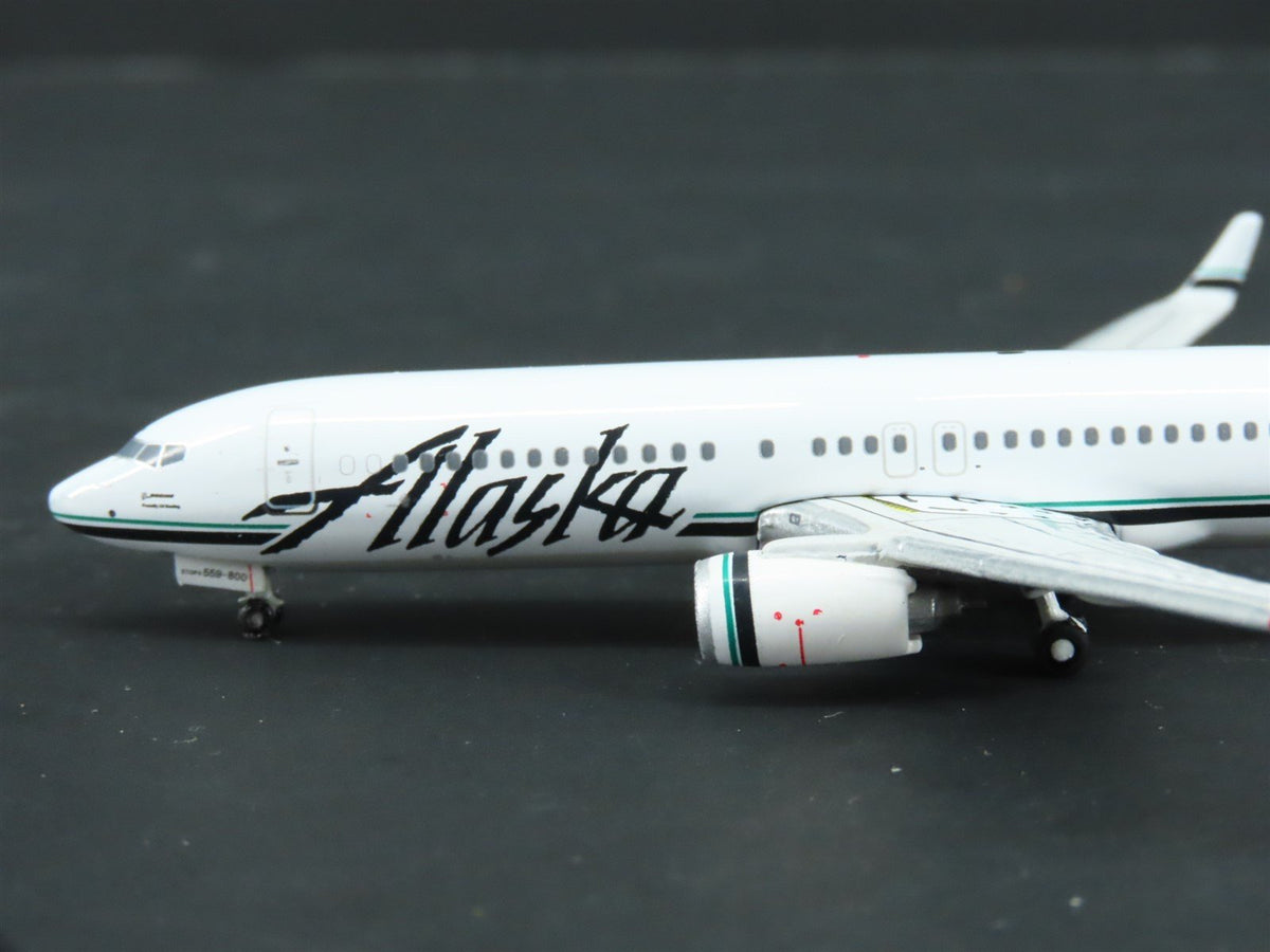 1:400 Gemini Jets GJASA840 Die-Cast Alaska Air Boeing 737-800 Airliner N557AS