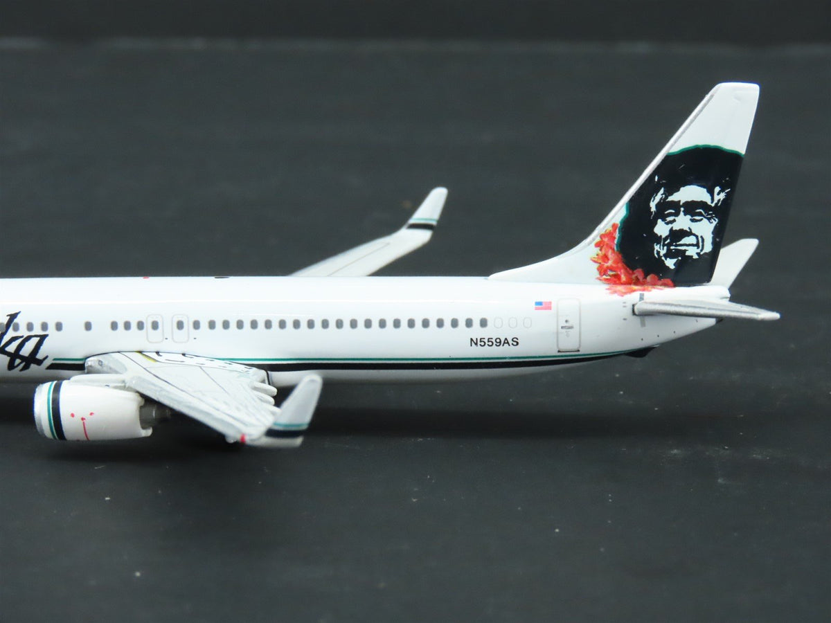 1:400 Gemini Jets GJASA840 Die-Cast Alaska Air Boeing 737-800 Airliner N557AS