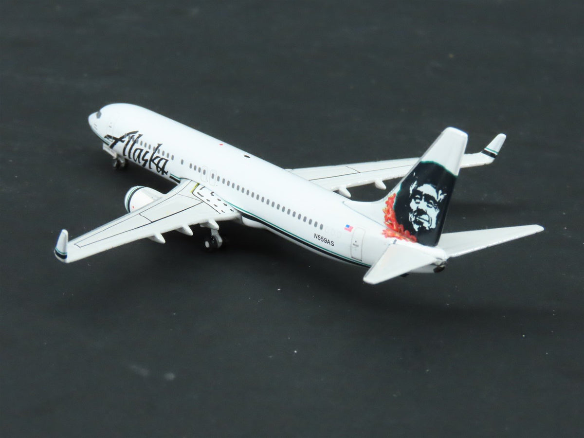 1:400 Gemini Jets GJASA840 Die-Cast Alaska Air Boeing 737-800 Airliner N557AS