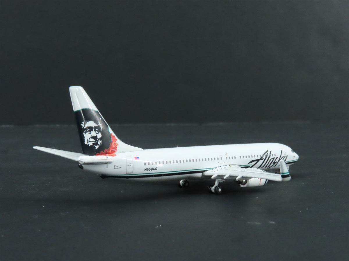 1:400 Gemini Jets GJASA840 Die-Cast Alaska Air Boeing 737-800 Airliner N557AS