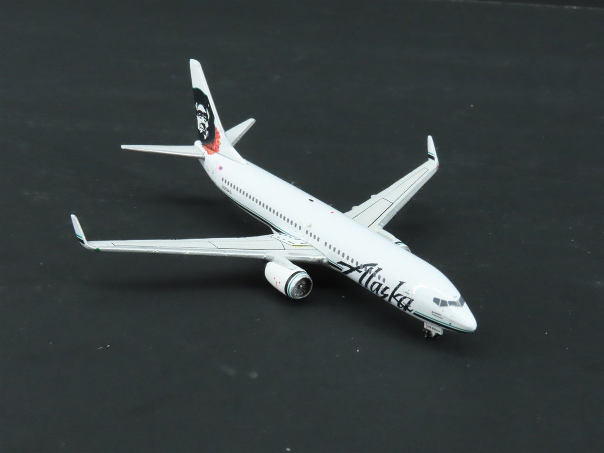 1:400 Gemini Jets GJASA840 Die-Cast Alaska Air Boeing 737-800 Airliner N557AS