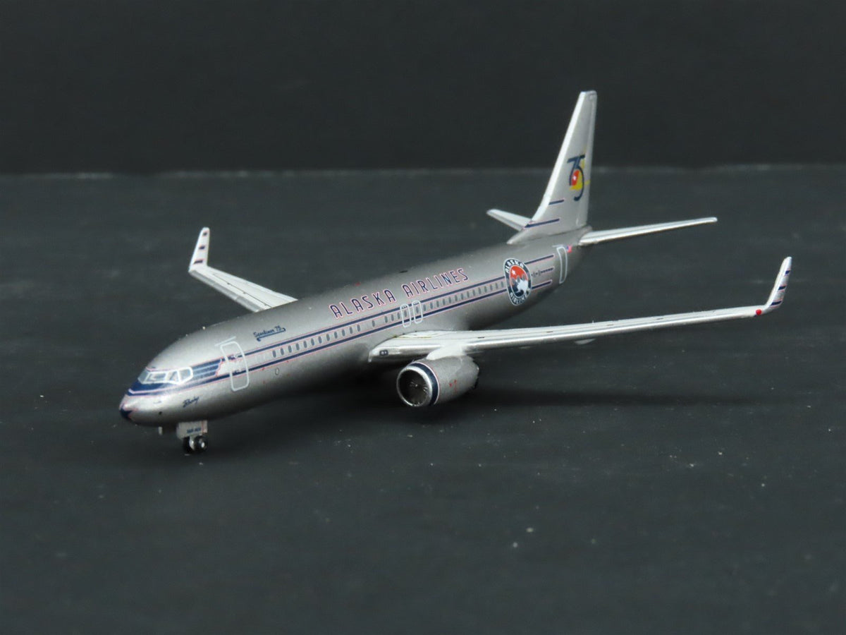 1:400 Gemini Jets GJASA783 Alaska Air 75th Anniversary Boeing 737-800 N569AS