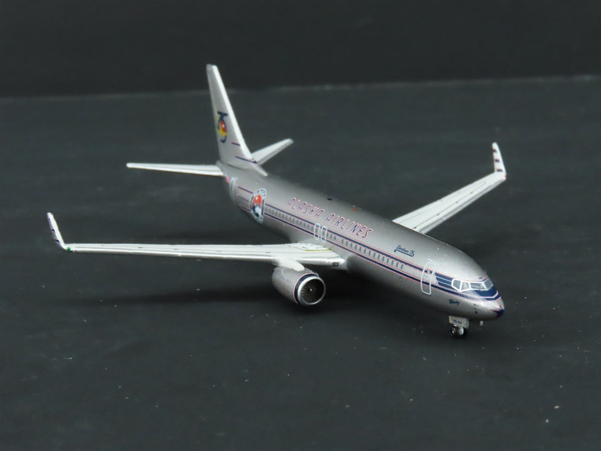 1:400 Gemini Jets GJASA783 Alaska Air 75th Anniversary Boeing 737-800 N569AS