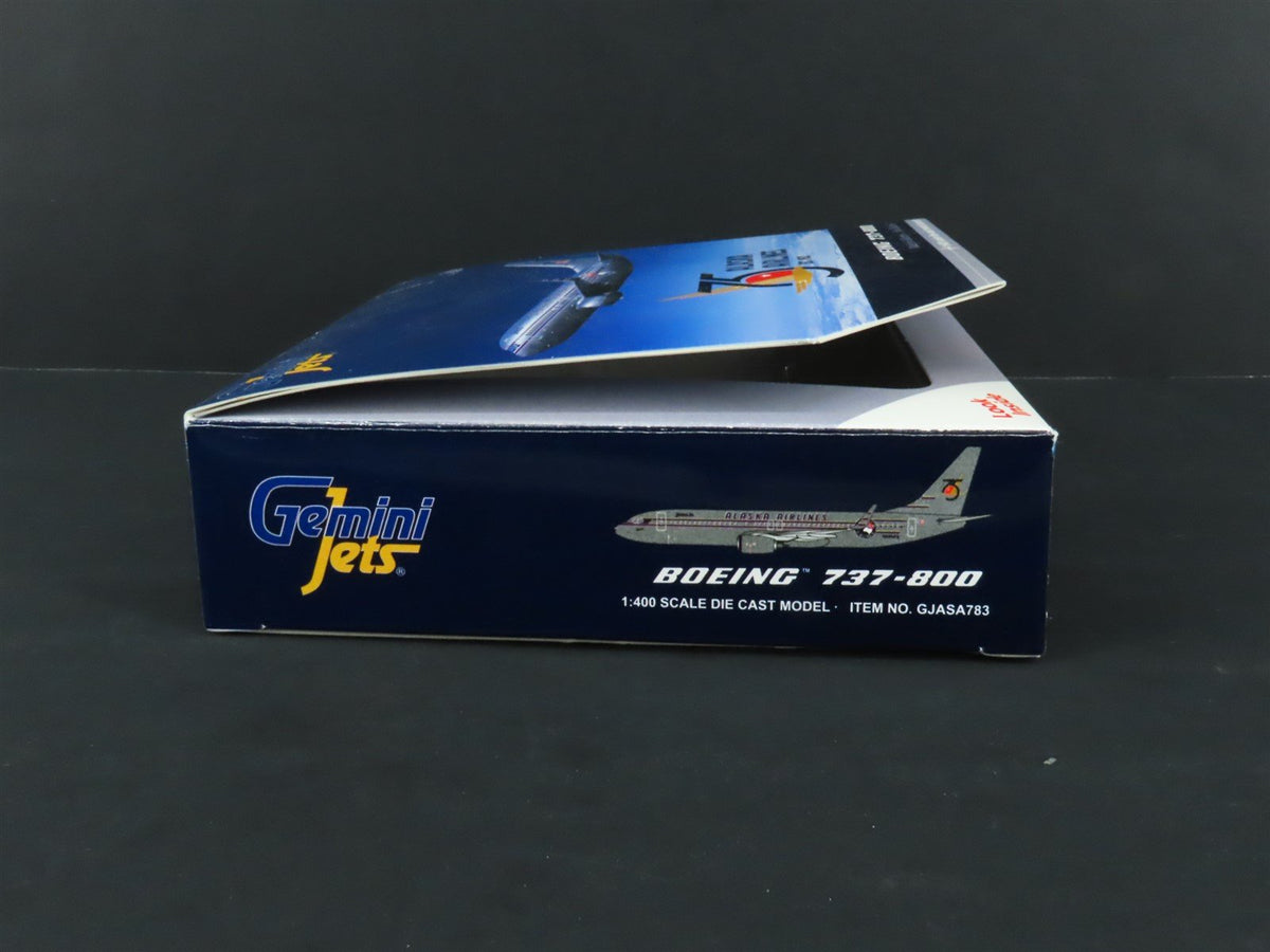 1:400 Gemini Jets GJASA783 Alaska Air 75th Anniversary Boeing 737-800 N569AS