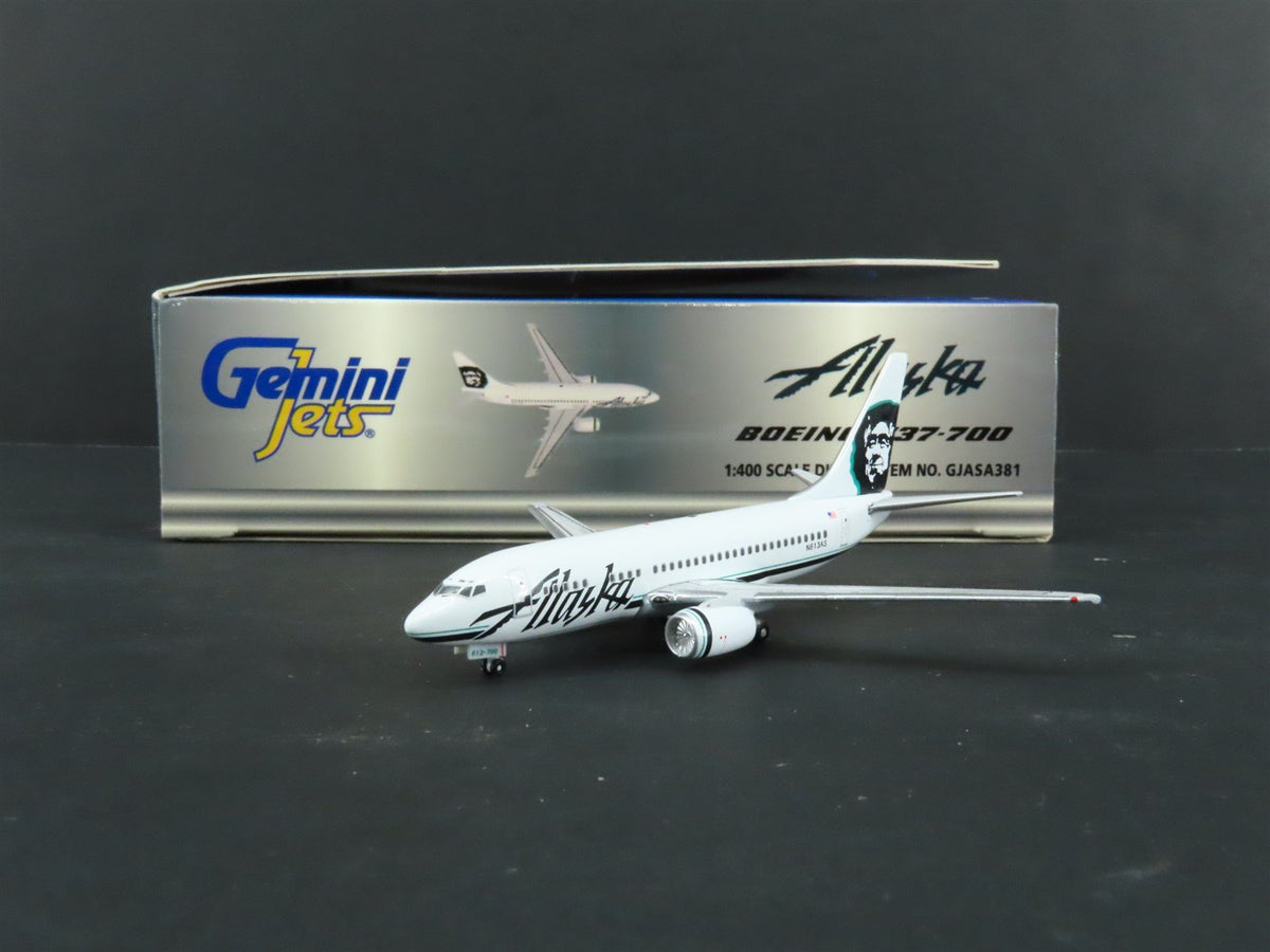 1:400 Gemini Jets GJASA381 Die-Cast Alaska Air Boeing 737-790 Airliner N613AS