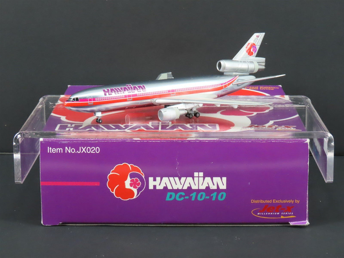 1:400 Scale Jet-X JX020 Die-Cast Hawaiian McDonnell Douglas DC-10-10 Aircraft