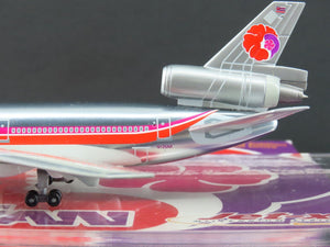 1:400 Scale Jet-X JX020 Die-Cast Hawaiian McDonnell Douglas DC-10-10 Aircraft