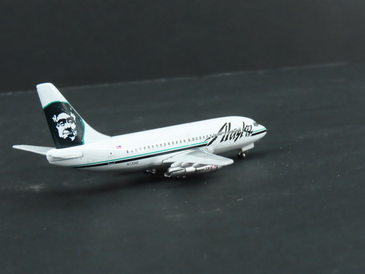 1:400 Gemini Jets GJASA243A Die-Cast Alaska Air Boeing 737-200 Airliner N730AS