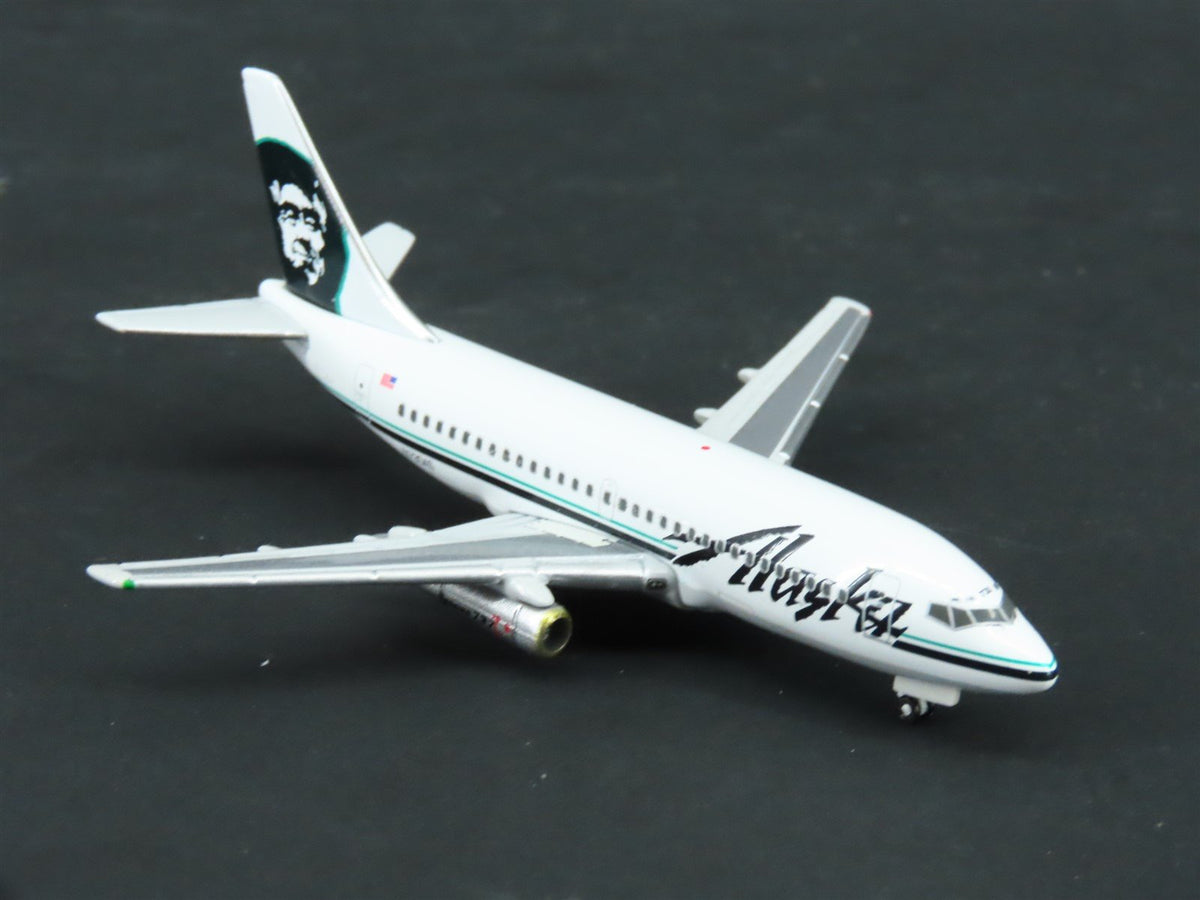 1:400 Gemini Jets GJASA243A Die-Cast Alaska Air Boeing 737-200 Airliner N730AS