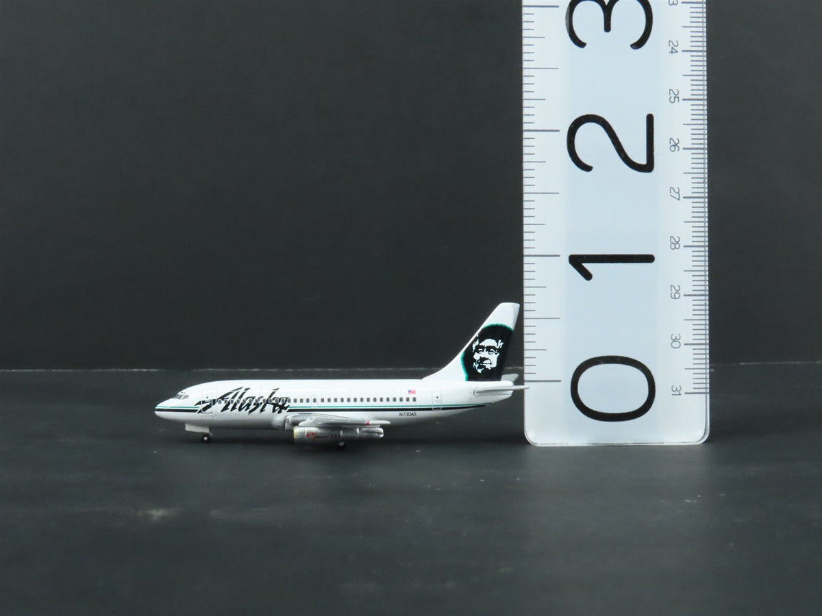 1:400 Gemini Jets GJASA243A Die-Cast Alaska Air Boeing 737-200 Airliner N730AS