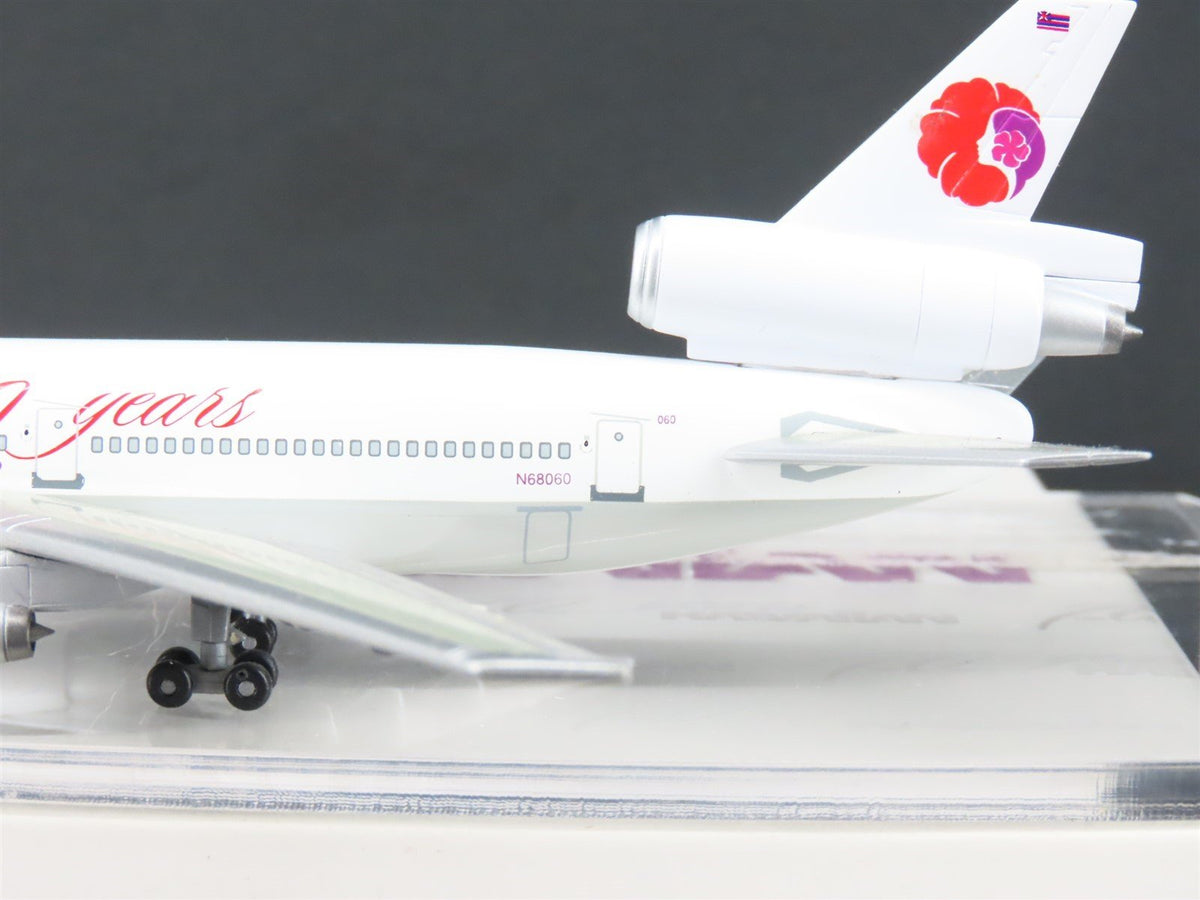 1:400 Scale Jet-X JX021 Die-Cast Hawaiian 70 Years DC-10-30 Aircraft N68060