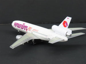 1:400 Scale Jet-X JX021 Die-Cast Hawaiian 70 Years DC-10-30 Aircraft N68060