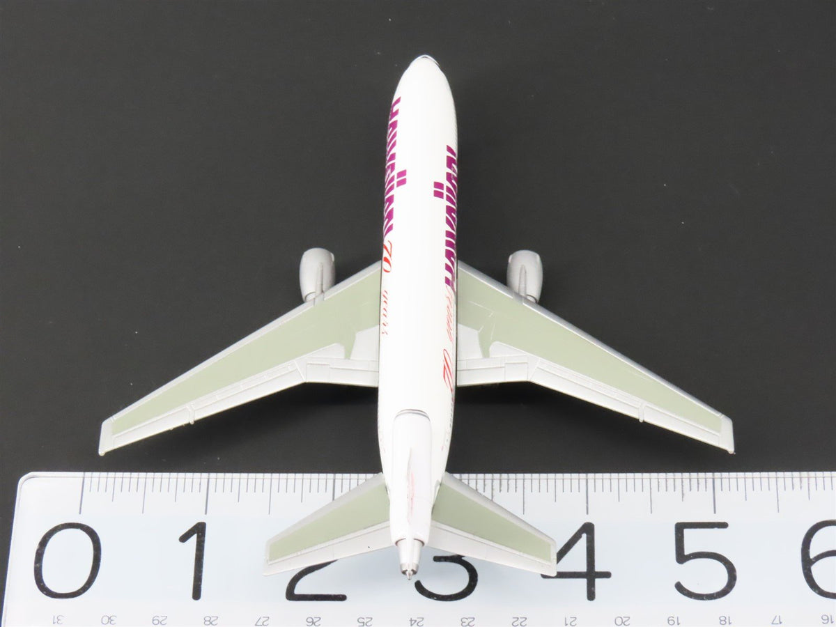 1:400 Scale Jet-X JX021 Die-Cast Hawaiian 70 Years DC-10-30 Aircraft N68060