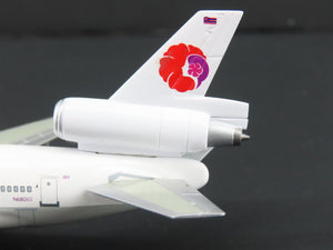 1:400 Scale Jet-X JX021 Die-Cast Hawaiian 70 Years DC-10-30 Aircraft N68060