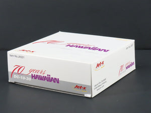 1:400 Scale Jet-X JX021 Die-Cast Hawaiian 70 Years DC-10-30 Aircraft N68060