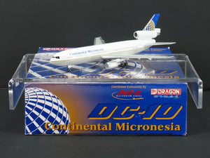1:400 Dragon Wings 55168B Die-Cast Continental Micronesia DC-10 Aircraft N68043
