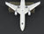 1:400 Dragon Wings 55168B Die-Cast Continental Micronesia DC-10 Aircraft N68043