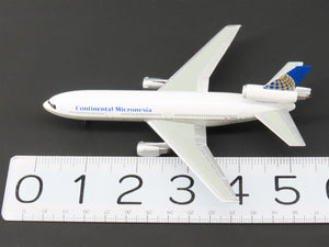 1:400 Dragon Wings 55168B Die-Cast Continental Micronesia DC-10 Aircraft N68043