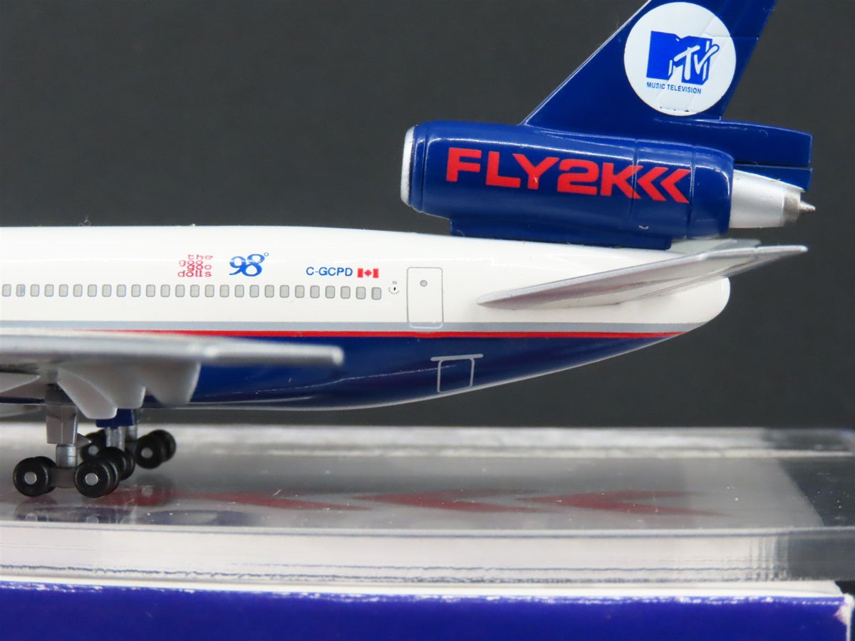 1:400 Scale Dragon Wings 55201-03 Die-Cast FLY2K &quot;MTV&quot; Douglas DC-10-30 Aircraft