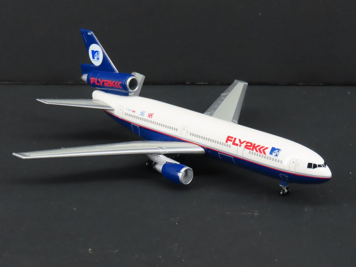 1:400 Scale Dragon Wings 55201-03 Die-Cast FLY2K &quot;MTV&quot; Douglas DC-10-30 Aircraft