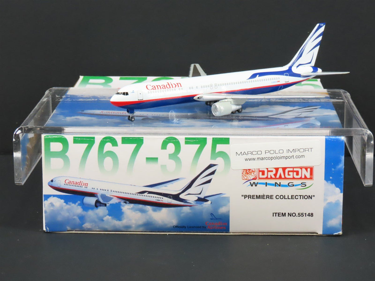 1:400 Dragon Wings 55148 Die-Cast Canadian Airlines Boeing B767-375 Aircraft