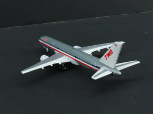 1:400 Scale Gemini Jets GJTWA233 Die-Cast TWA Boeing 757-200 Airliner N708TW