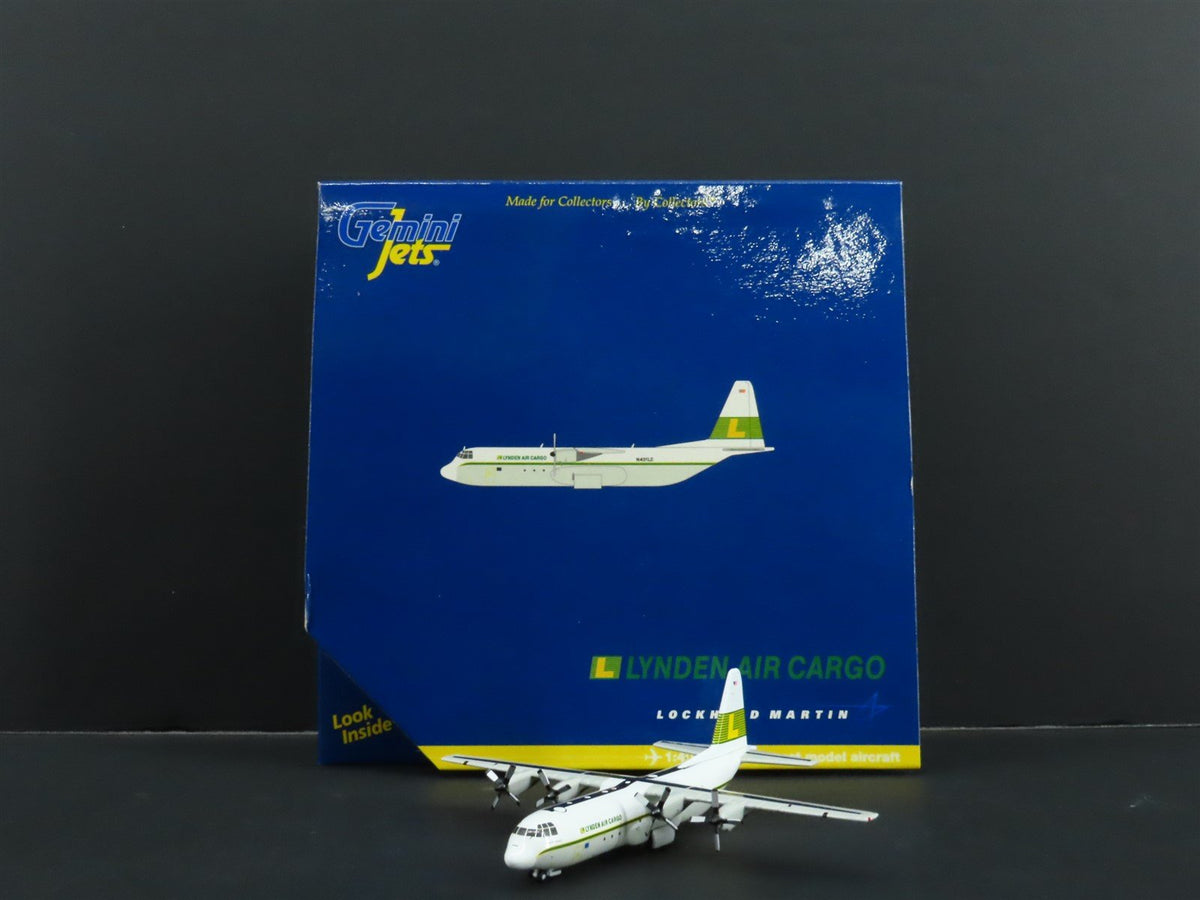 1:400 Gemini Jets GJLYC646 Die-Cast Lynden Lockheed L-100-30 Airliner N401LC