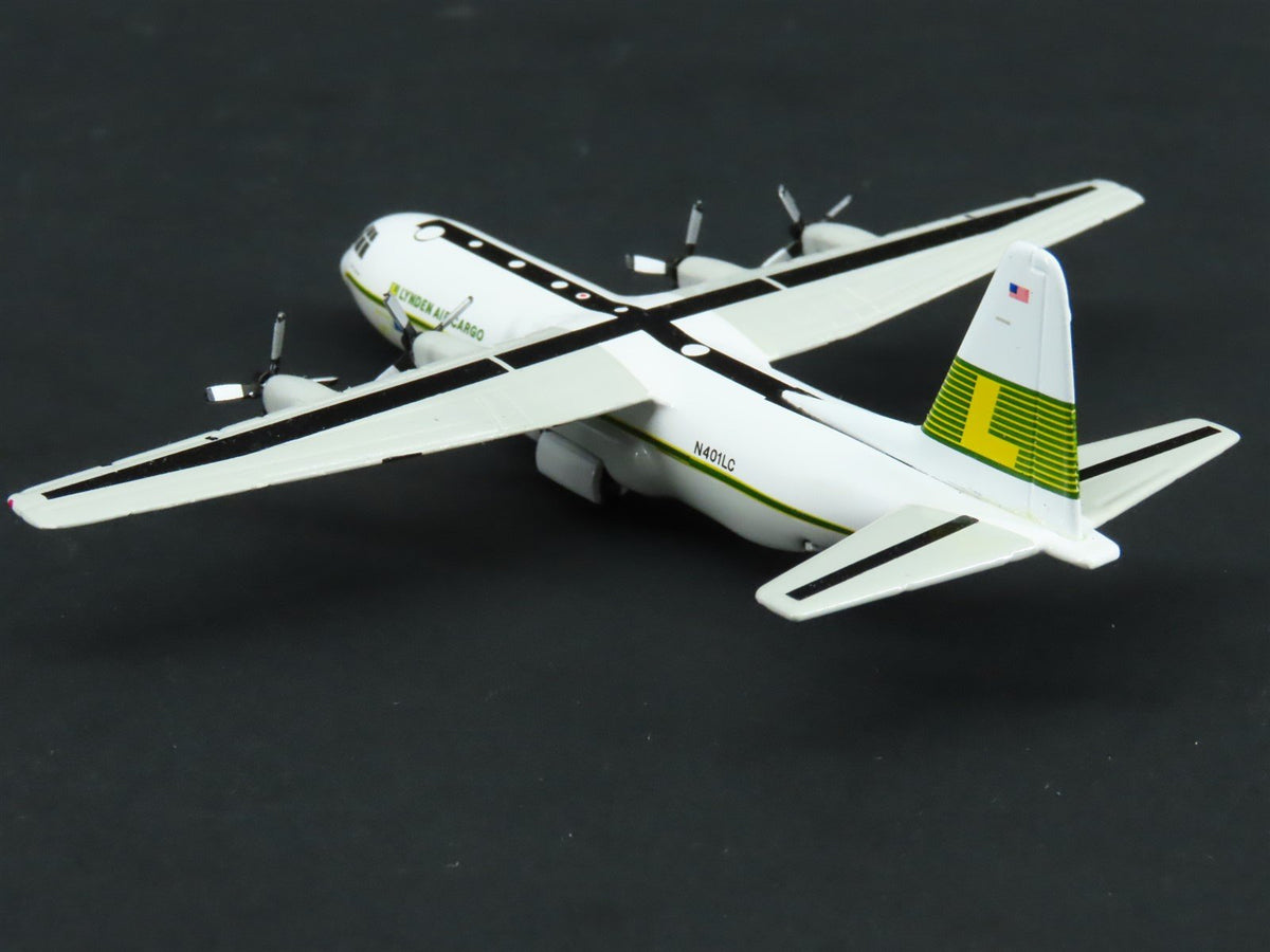 1:400 Gemini Jets GJLYC646 Die-Cast Lynden Lockheed L-100-30 Airliner N401LC