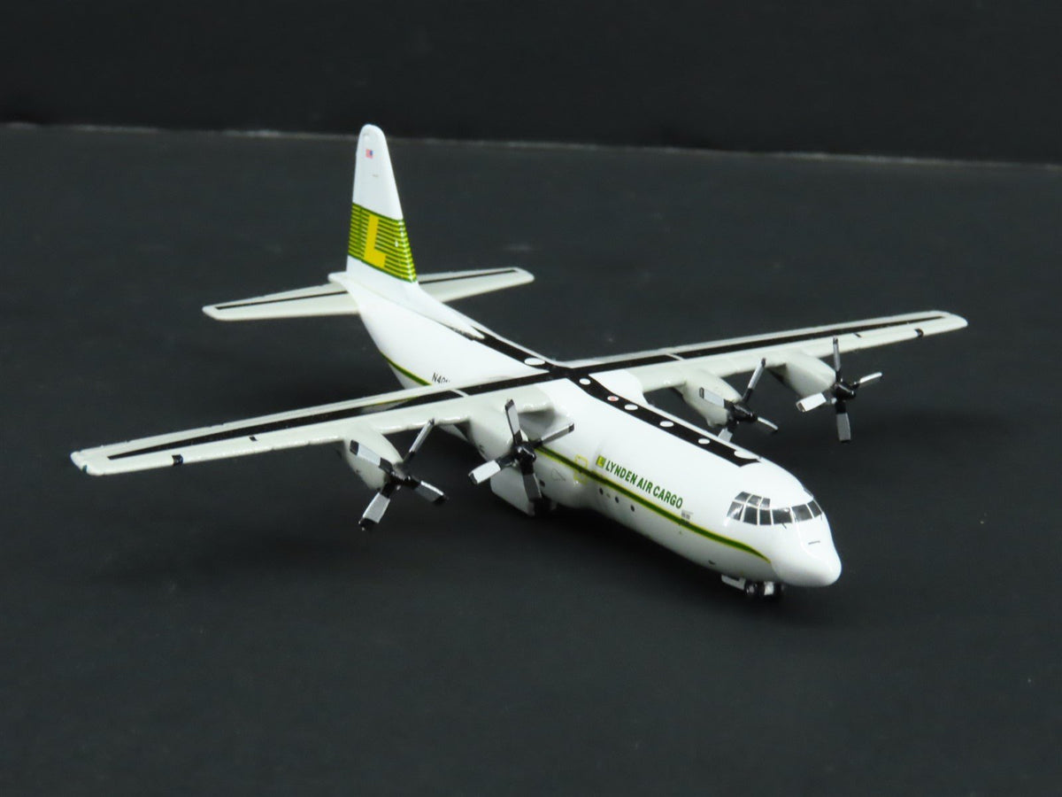 1:400 Gemini Jets GJLYC646 Die-Cast Lynden Lockheed L-100-30 Airliner N401LC