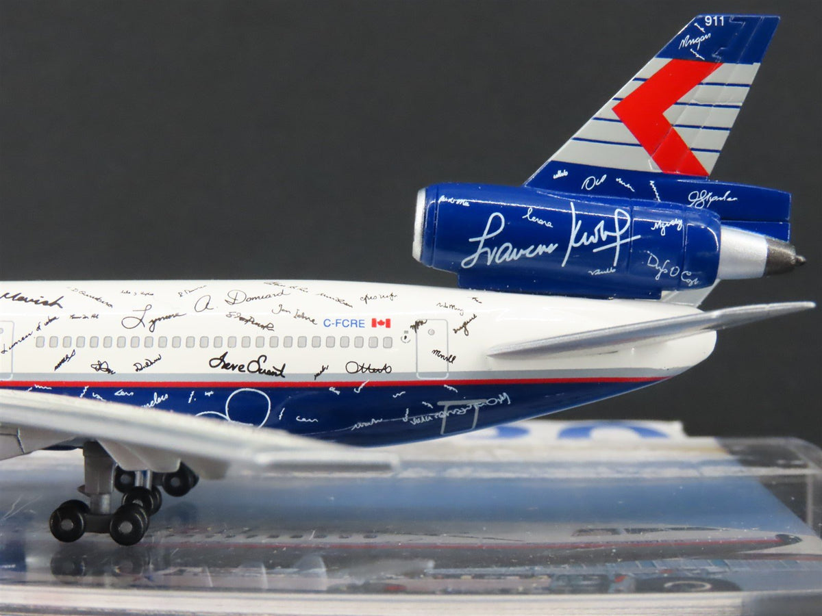 1:400 Dragon Wings 55180 Diecast Spirit of Canadian Signatures DC-10-30 Aircraft