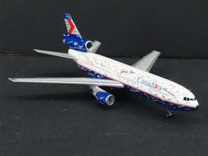 1:400 Dragon Wings 55180 Diecast Spirit of Canadian Signatures DC-10-30 Aircraft