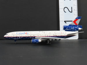 1:400 Dragon Wings 55180 Diecast Spirit of Canadian Signatures DC-10-30 Aircraft