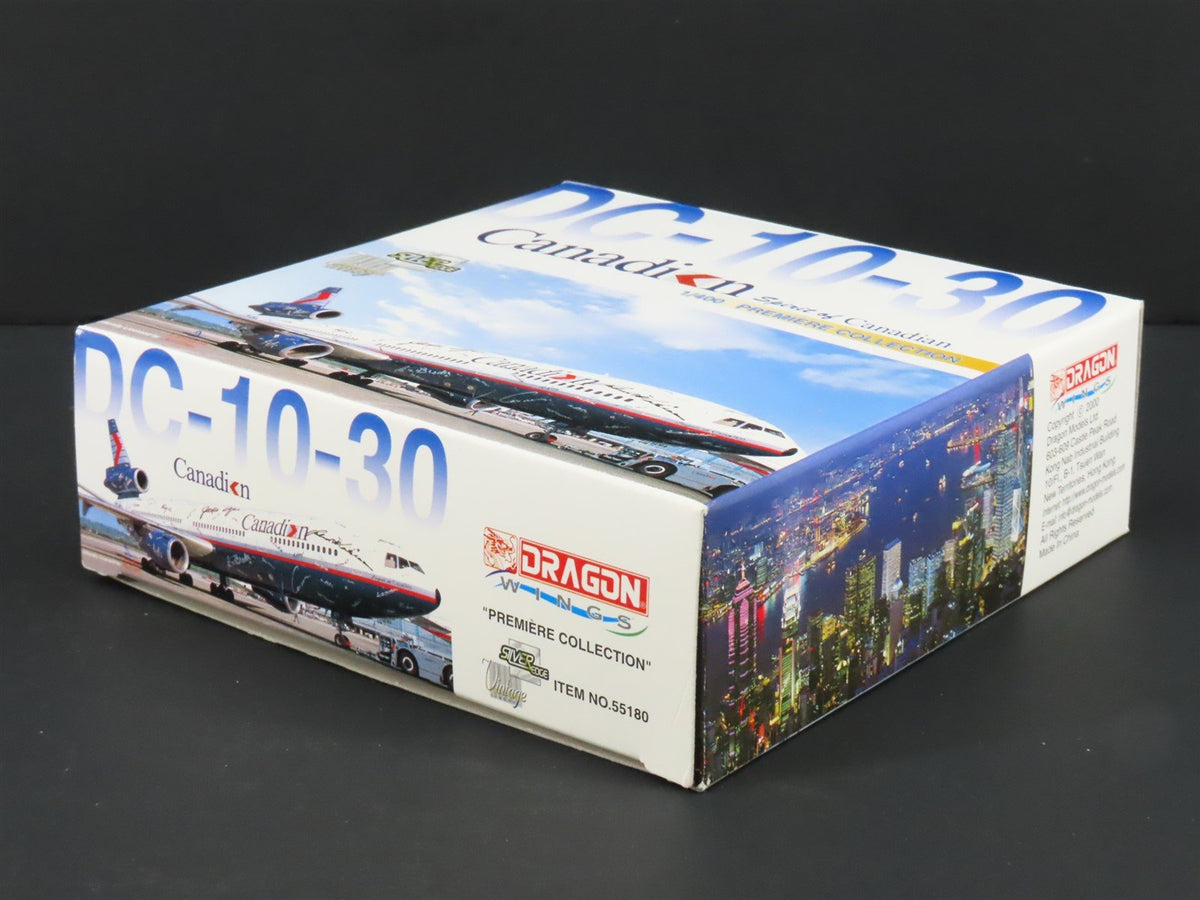 1:400 Dragon Wings 55180 Diecast Spirit of Canadian Signatures DC-10-30 Aircraft
