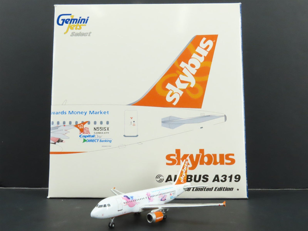 1:400 Gemini Jets GSSKB028 Die-Cast Skybus &quot;Flying Pigs&quot; A319 Airbus N551SX